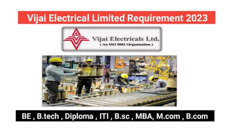Vijai Electricals Limited