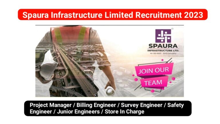 Spaura Infrastructure Private Limited Requirement 2022