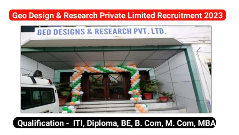 Geo Design & Research Private Limited