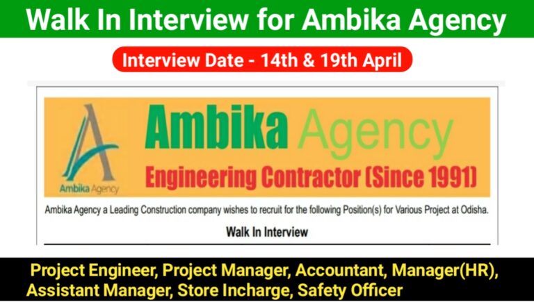 Ambika Agency a Leading Construction Company