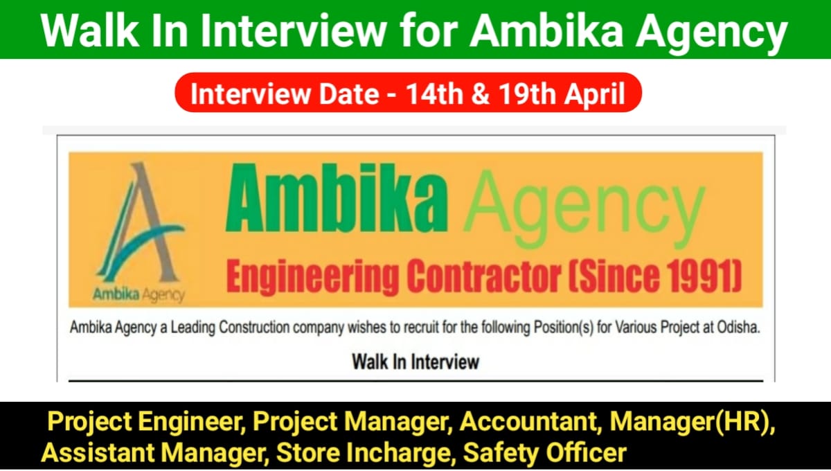 Ambika Agency a Leading Construction Company