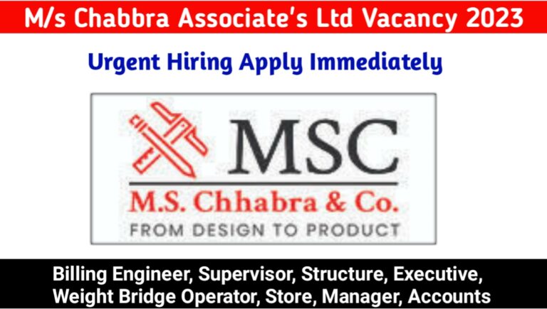 M/s Chabbra Associate's Ltd