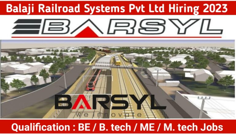 Balaji Railroad Systems Private Ltd