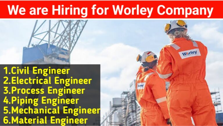 We are Hiring for Worley Limited Company