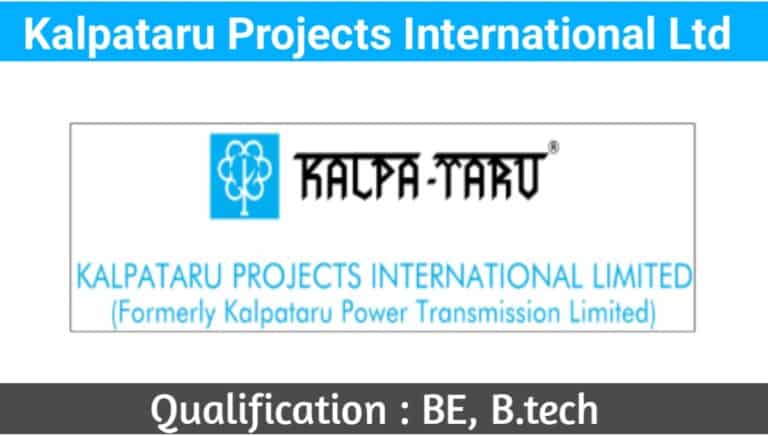 Kalpataru Projects International Ltd