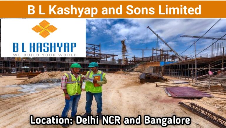 B L Kashyap and Sons Limited
