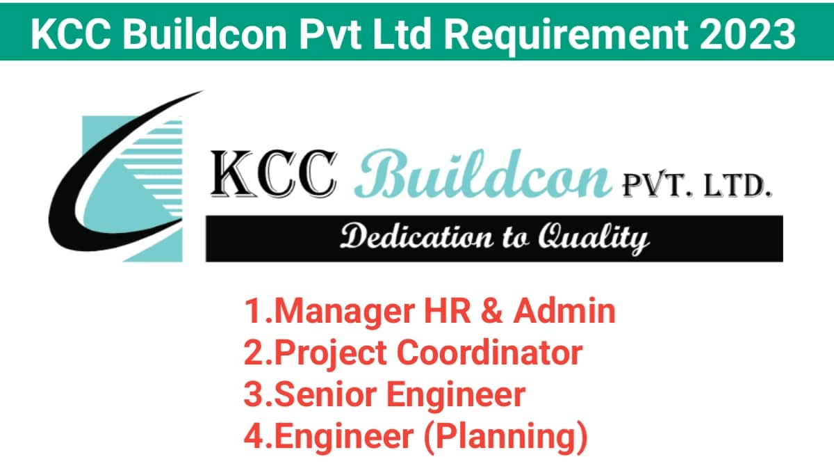 KCC Buildcon Pvt Ltd