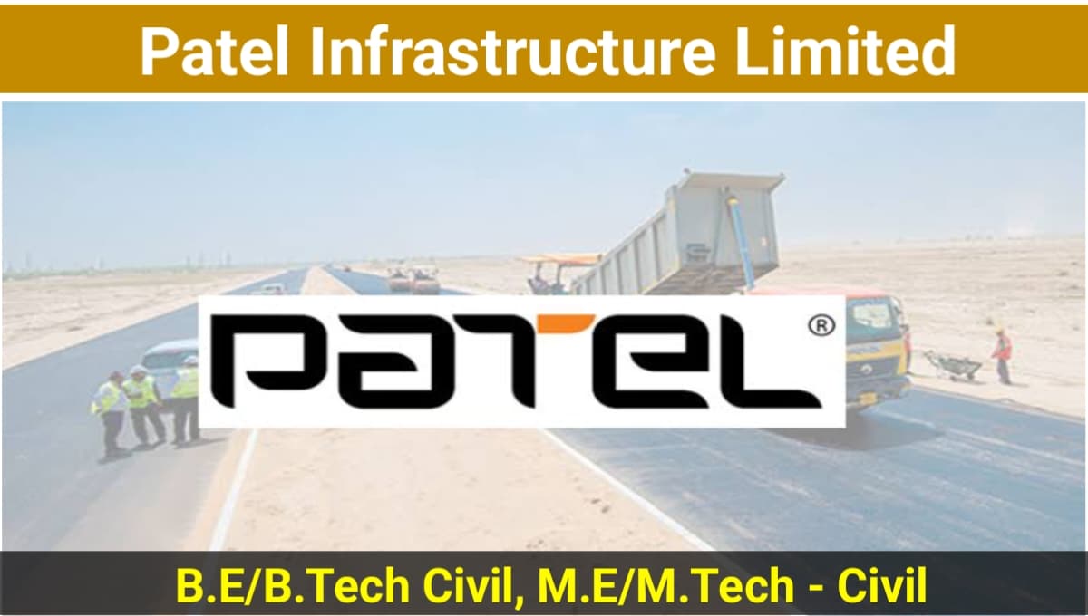 Patel Infrastructure Limited Requirement 2023