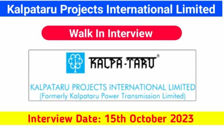 Kalpataru Projects International Limited