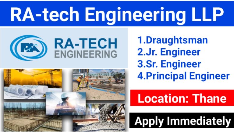 RA-tech Engineering LLP New Job Opening 2024