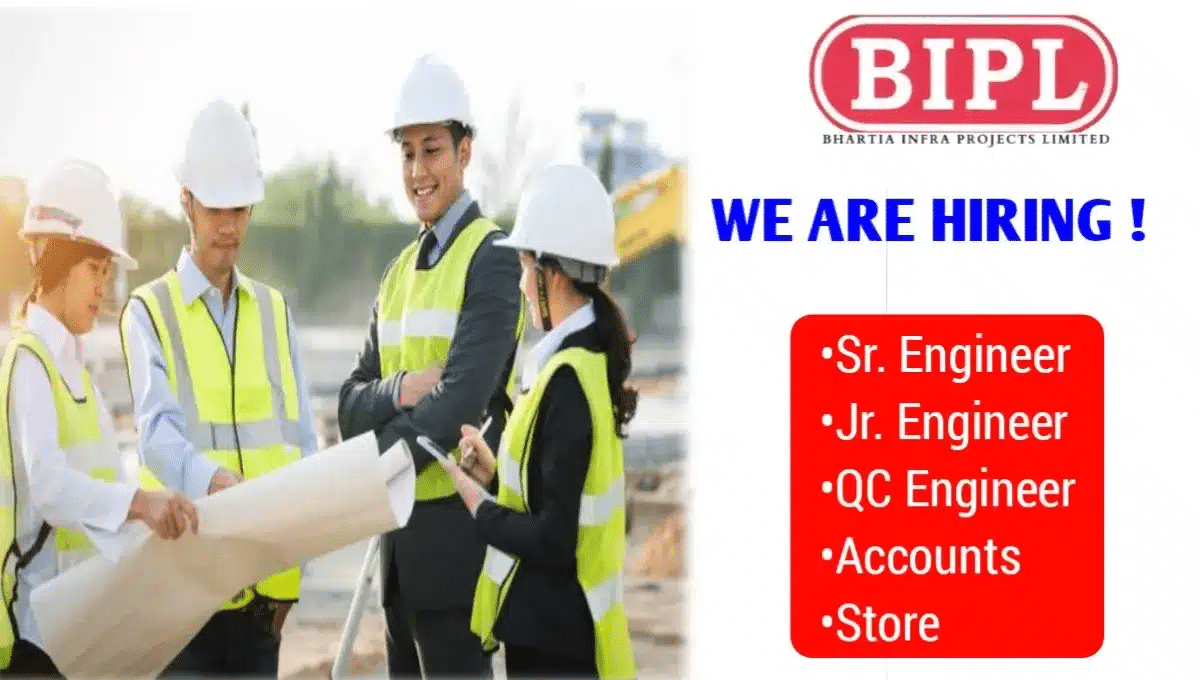 Bhartia Infra Projects Limited Recruitment 2024