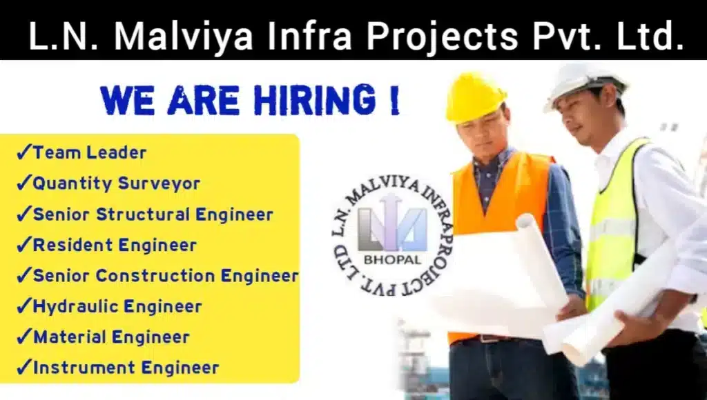 L.N. Malviya Infra Projects Pvt Ltd Vacancy 2024
