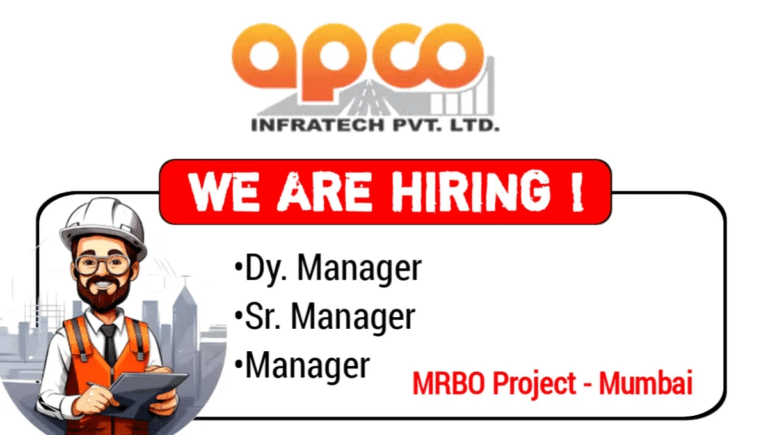 Apco Infratech Pvt Ltd Recruitment 2024