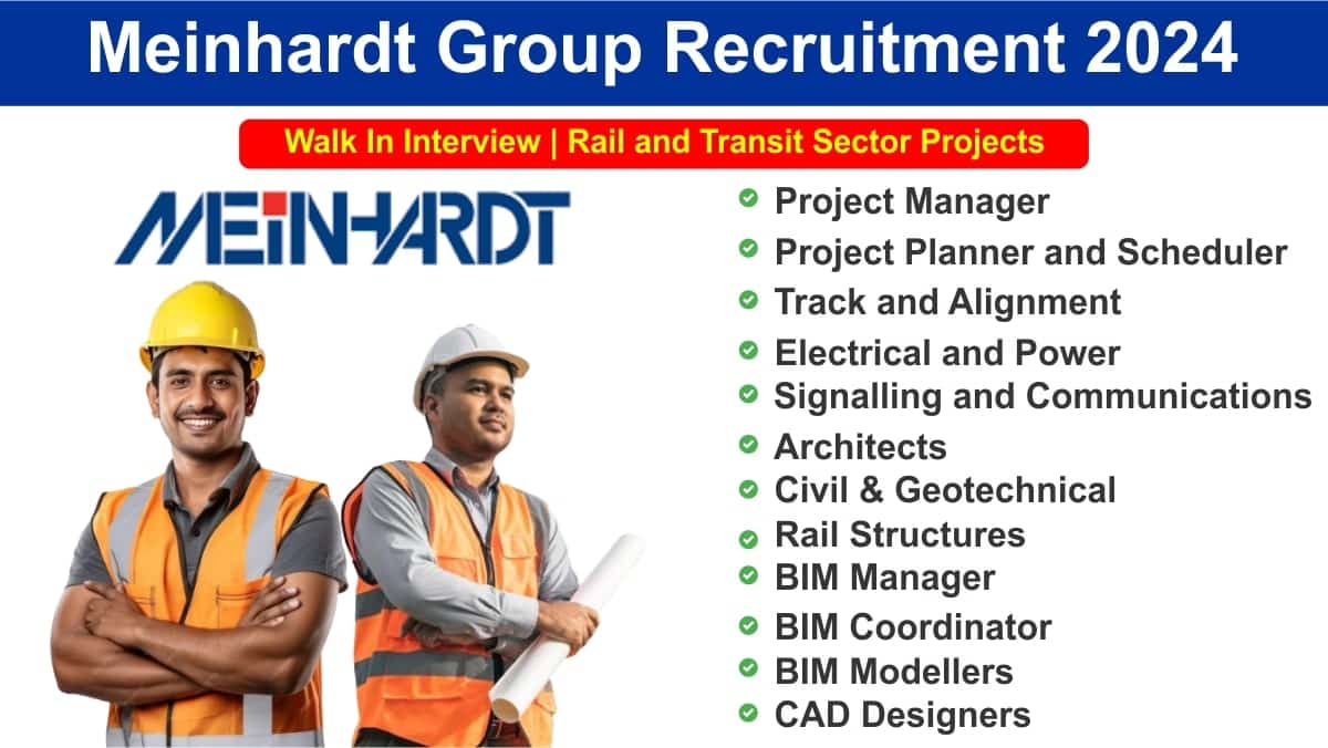 Meinhardt Group Recruitment 2024