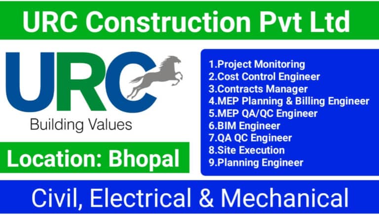URC Construction Pvt Ltd Vacancy 2024