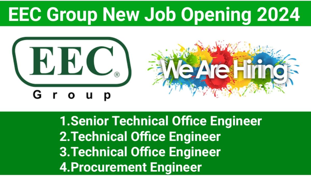 EEC Group New Job Opening 2024