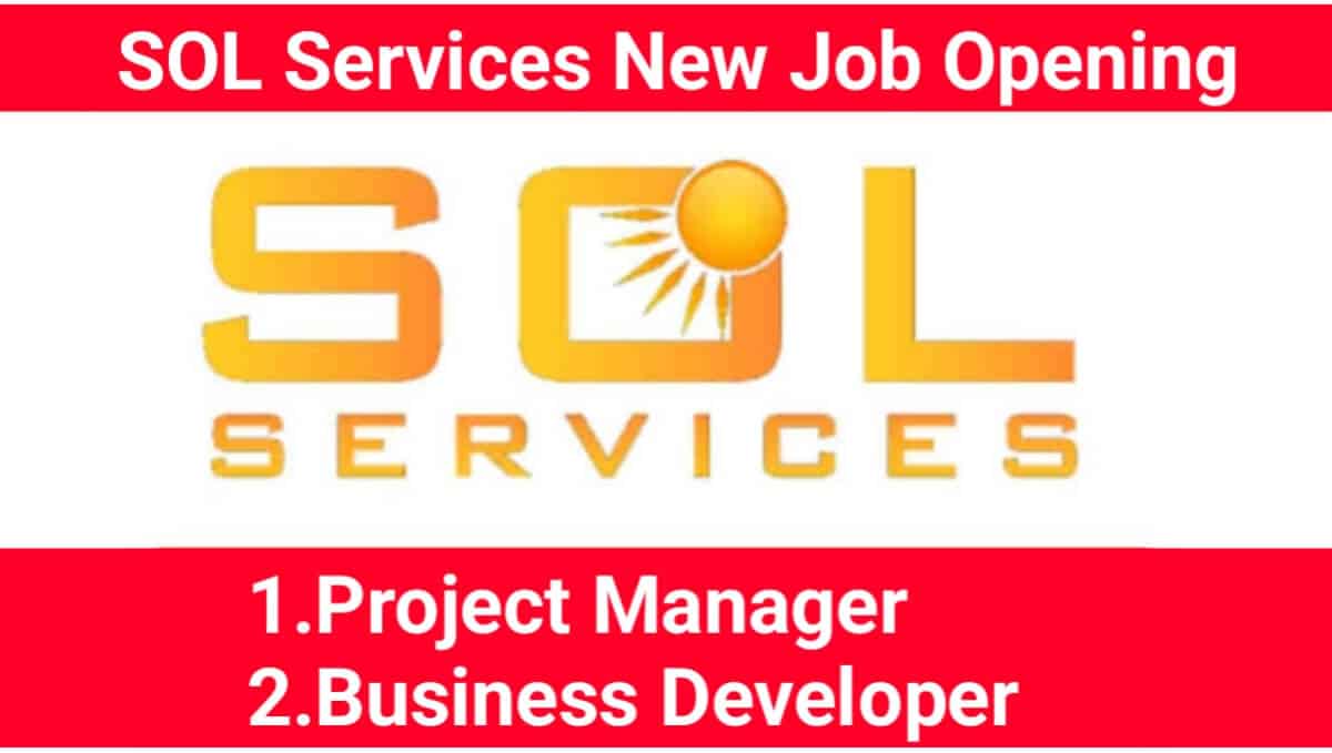 SOL Services New Job Opening 2024