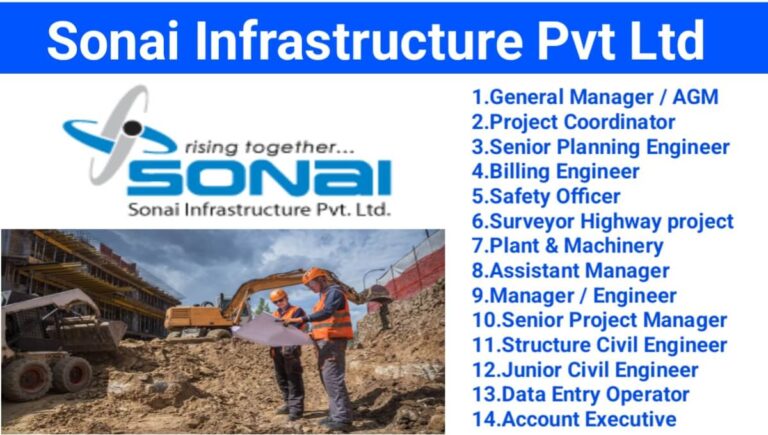 Sonai Infrastructure Pvt Ltd Vacancy 2024