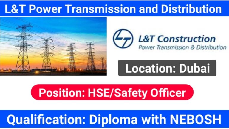 L&T Power Transmission and Distribution Vacancy 2024