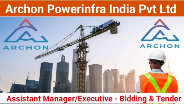 Archon Powerinfra India Pvt Ltd Hiring 2024