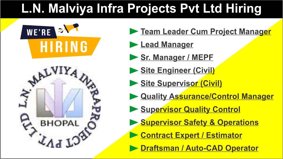 L.N. Malviya Infra Projects Pvt Ltd Hiring
