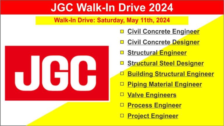 JGC Walk-In Drive 2024