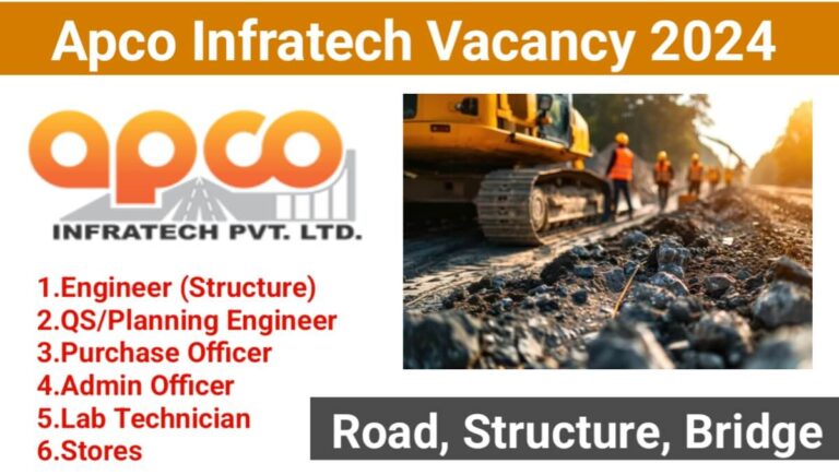 Apco Infratech Pvt Ltd Vacancy 2024