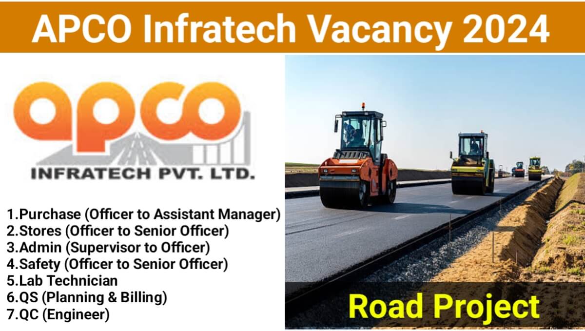 APCO Infratech Pvt Ltd Vacancy 2024