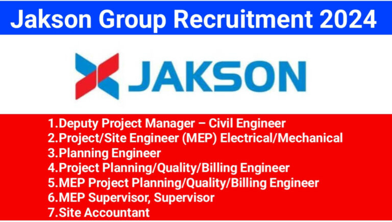 Jakson Group Recruitment 2024