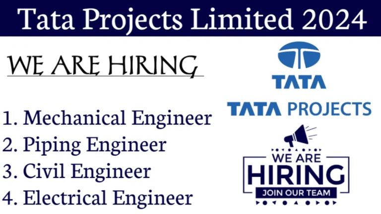 Tata Projects Limited Recruitment 2024