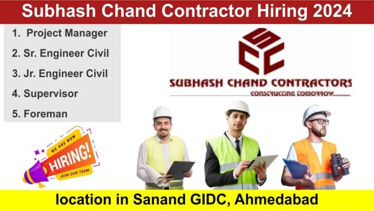 Subhash Chand Contractor Hiring 2024