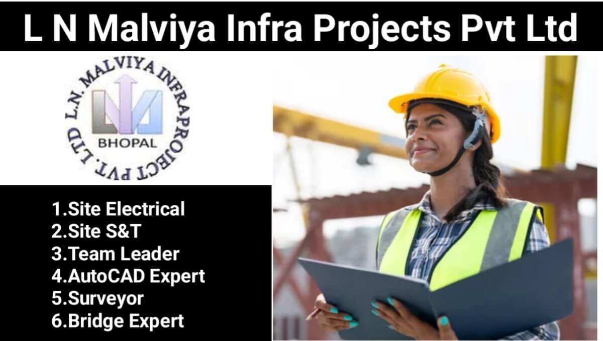 L N Malviya Infra Projects Pvt Ltd Recruitment 2024