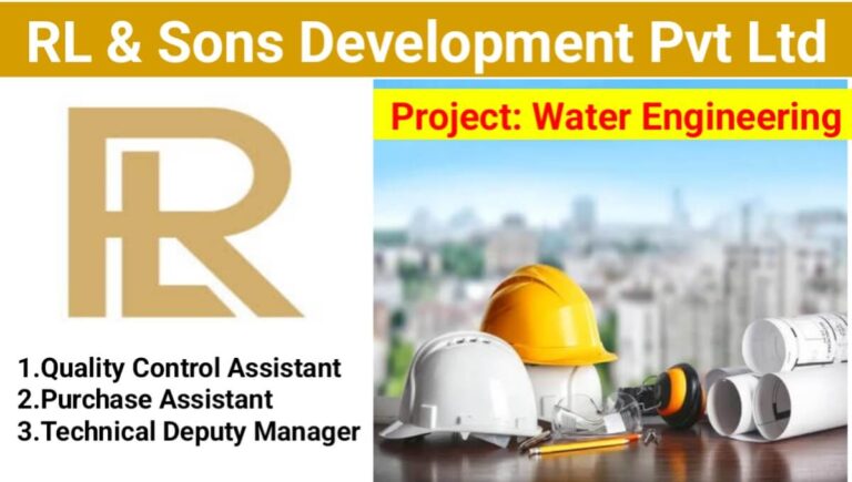 RL & Sons Development Pvt Ltd Urgent Hiring 2024