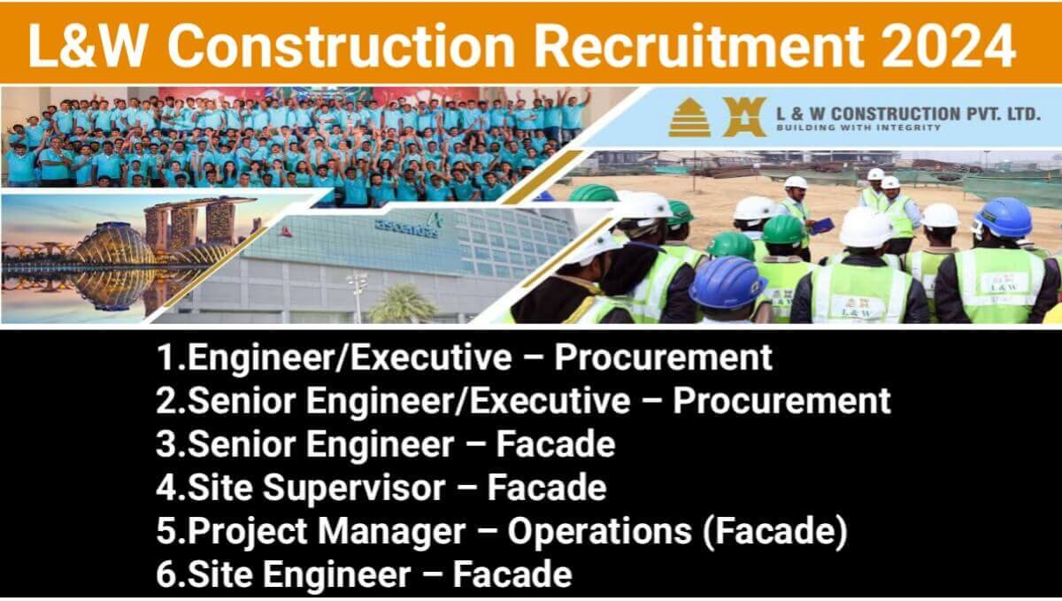 Arrow Associates Infrastructure Pvt Ltd Vacancy 2024