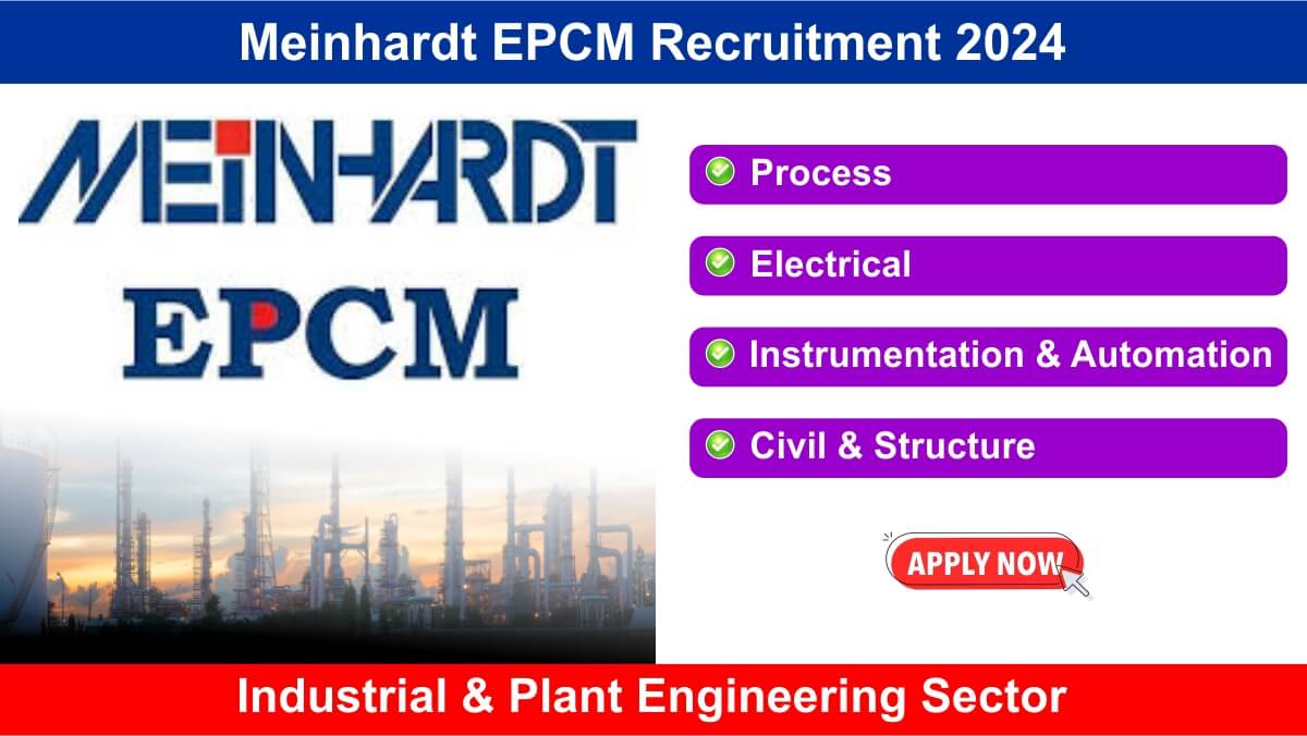 Meinhardt EPCM Recruitment 2024