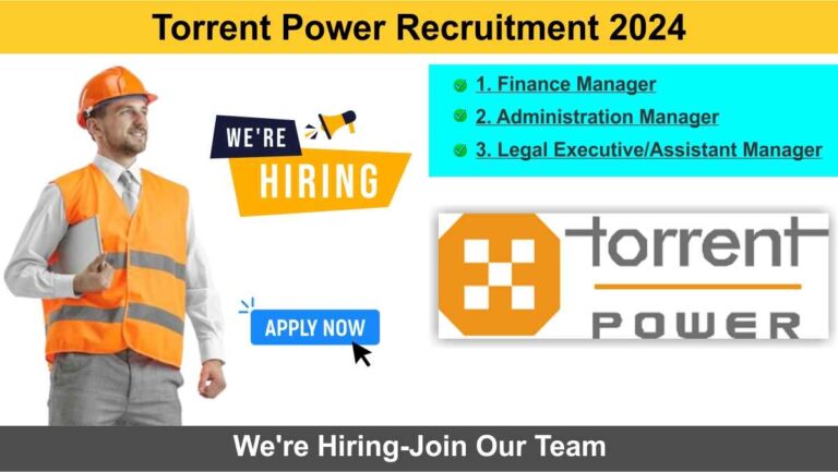 Torrent Power Recruitment 2024