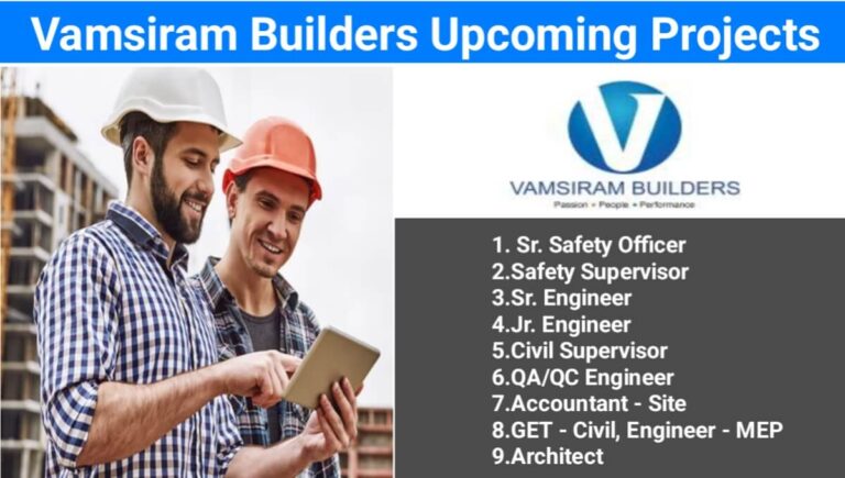 Vamsiram Builders Upcoming Projects