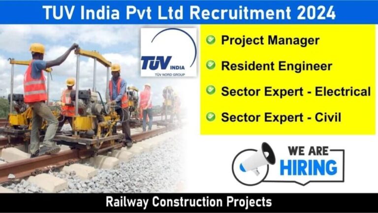 TUV India Pvt Ltd Recruitment 2024