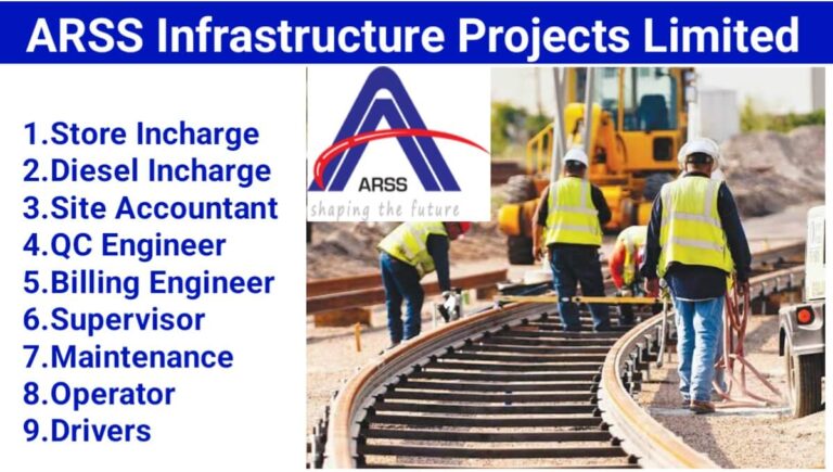 ARSS Infrastructure Projects Vacancy