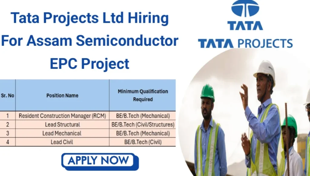 Tata Projects Vacancy