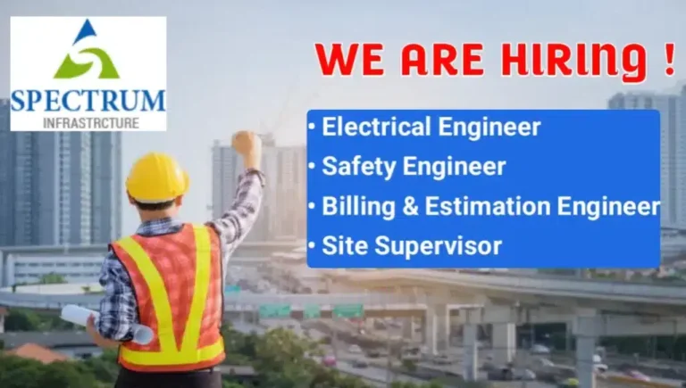 Patel Infrastructure Job Vacancy