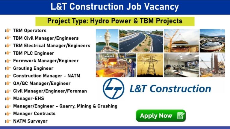 Brij Gopal Construction Company Careers