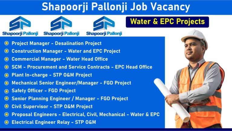 Patel Infrastructure Job Vacancy