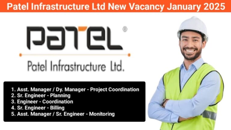 Parth Infrabuild Pvt Ltd Vacancy 2025