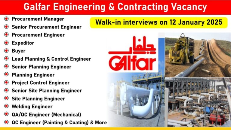 Galfar Engineering & Contracting WLL Emirates Careers