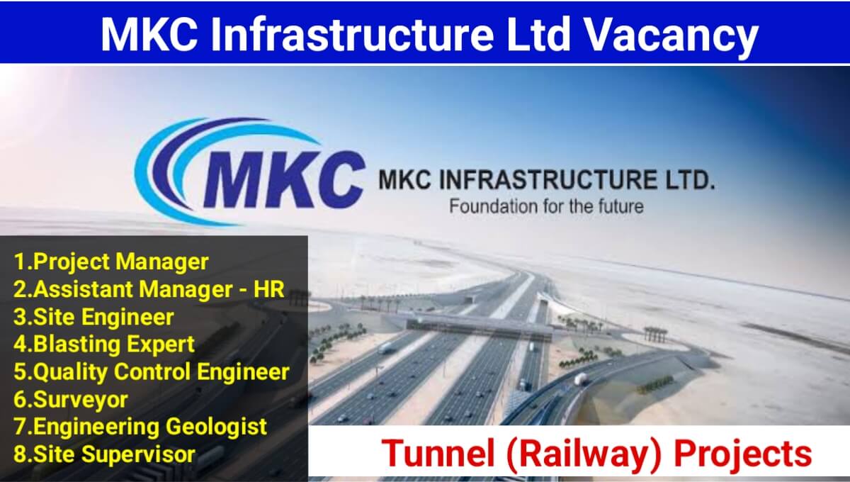 MKC Infrastructure Ltd Vacancy