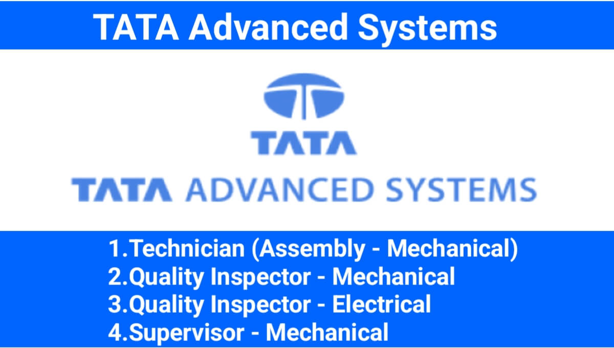 TATA Advanced Systems Recruitment