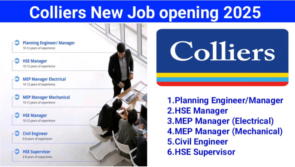 Colliers New Job Opening