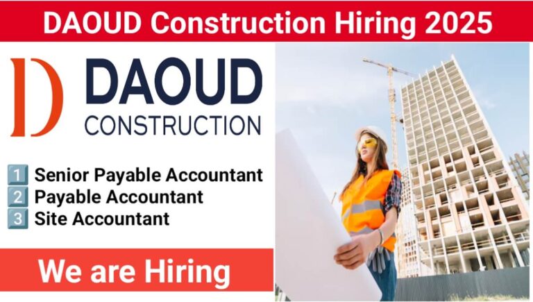 DAOUD Construction recruitment