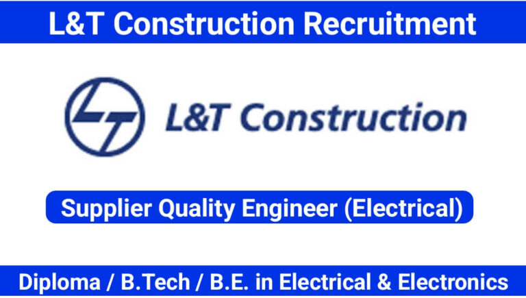 L&T Construction Recruitment